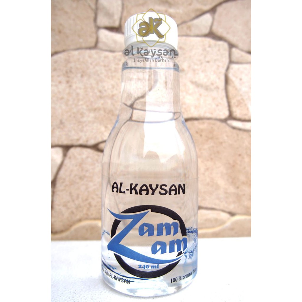 

Air ZAM ZAM 100% ORIGINAL Re-packed by ALKAYSAN 240mL