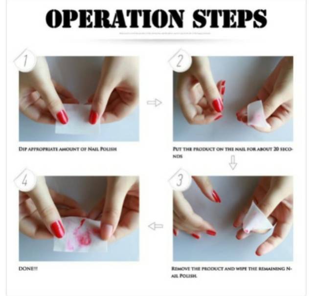 KAPAS NAIL ART  NAIL WIPES KAPAS KUKU nail polish remover pads cotton 1000 pcs nail art nailart