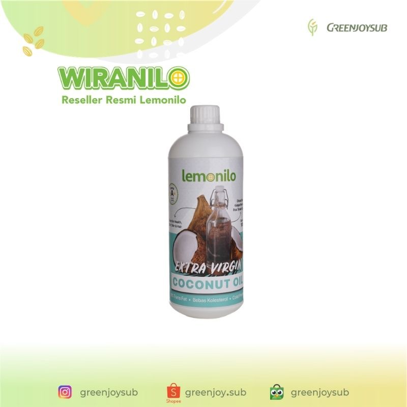 EVCO LEMONILO EXTRA VIRGIN COCONUT OIL MINYAK KELAPA 1000 ML
