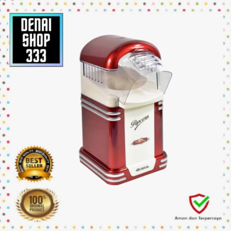 

Ariete Alat Pembuat Popcorn Retro 1100 W