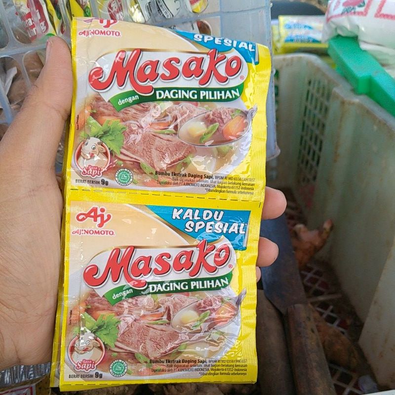 

masako rasa sapi ayam 9gram 1 renteng /12 pcs semarang