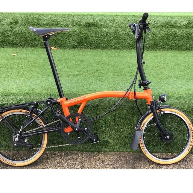 schwalbe tan wall brompton
