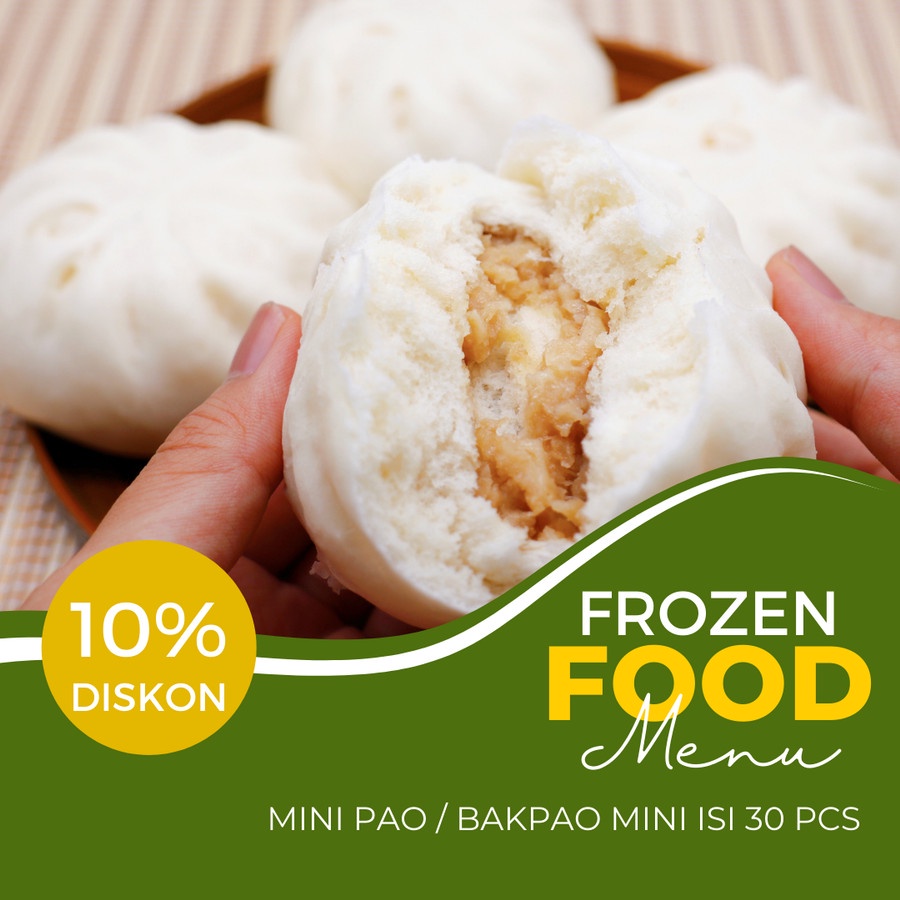 

Umiami Mini Pao / Bakpao Mini Frozen isi 30 pcs
