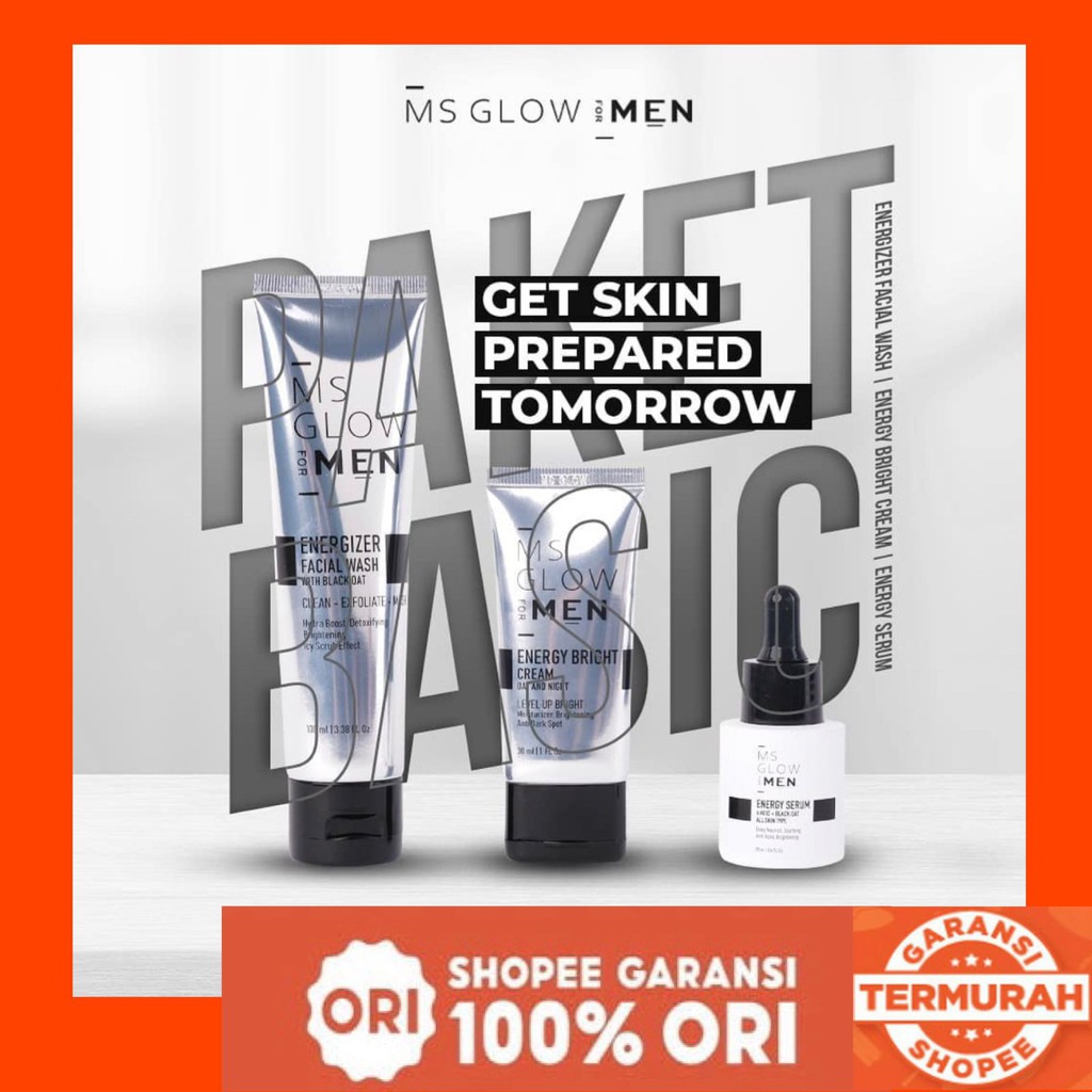 PAKET MEN MS GLOW / MS GLOW MEN / MS GLOW FOR MEN