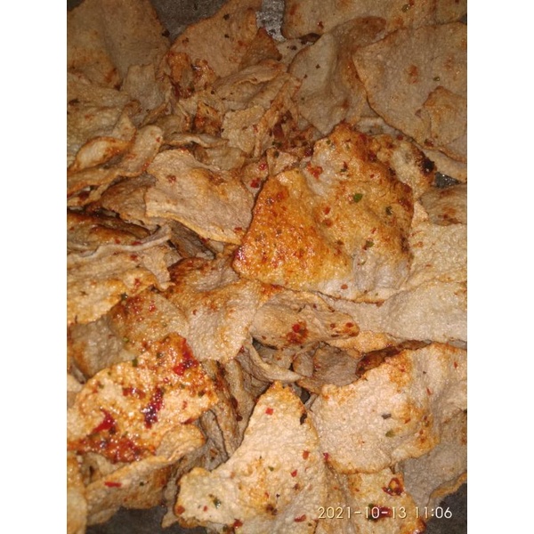 

500g camilan murah meriah/cesbul bumbu pedas manis gurih/krupuk bumbu murah/krupuk murah enak
