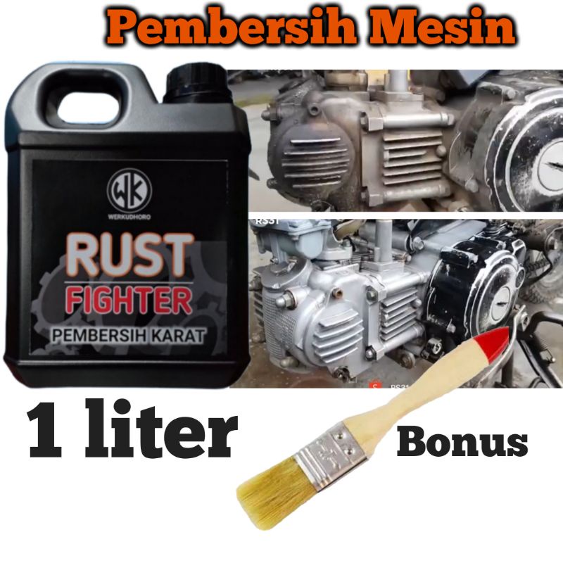 Pembersih karat mesin/Stainlis/kerak engine/kenalpot/rust fighter