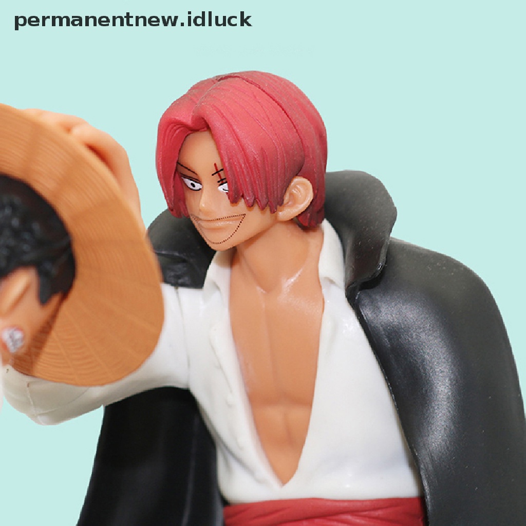 Mainan Action Figure Anime One Piece Luffy Shunks Bahan PVC