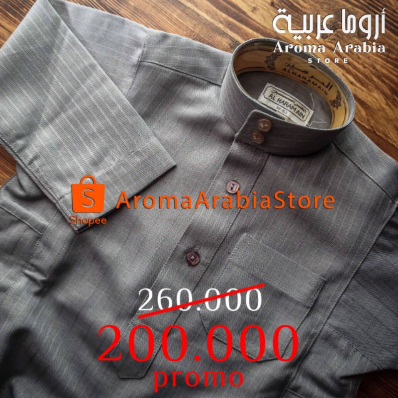 Jubah Gamis Al Haramain Kid Anak Premium WOL