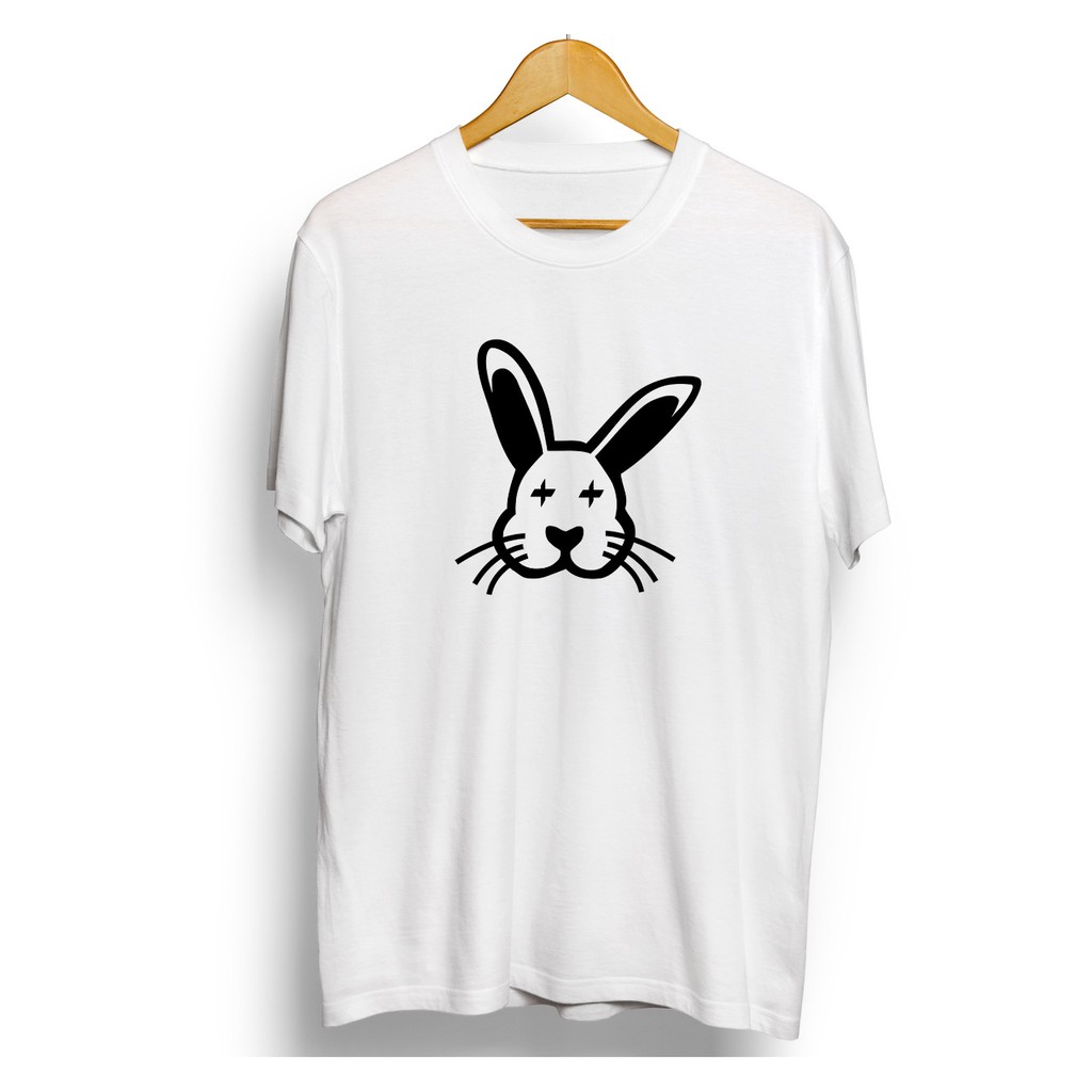 MURAH kaos playboy S-M-L-XL-XXL katun combed 30's kaos distro kaos unik kelinci logo lucu