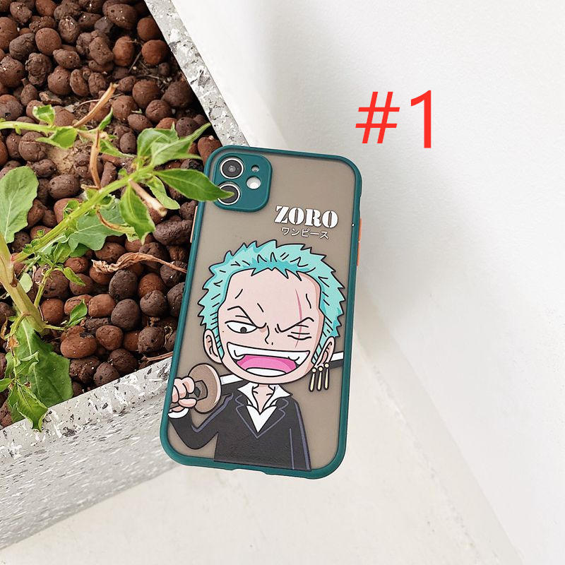 Handsome Luffy Hard Case iP iPhone 7 8 + Plus SE 2020 11 Pro Max X XR XS Max 12 mini Pro Max Skin Feel Casing