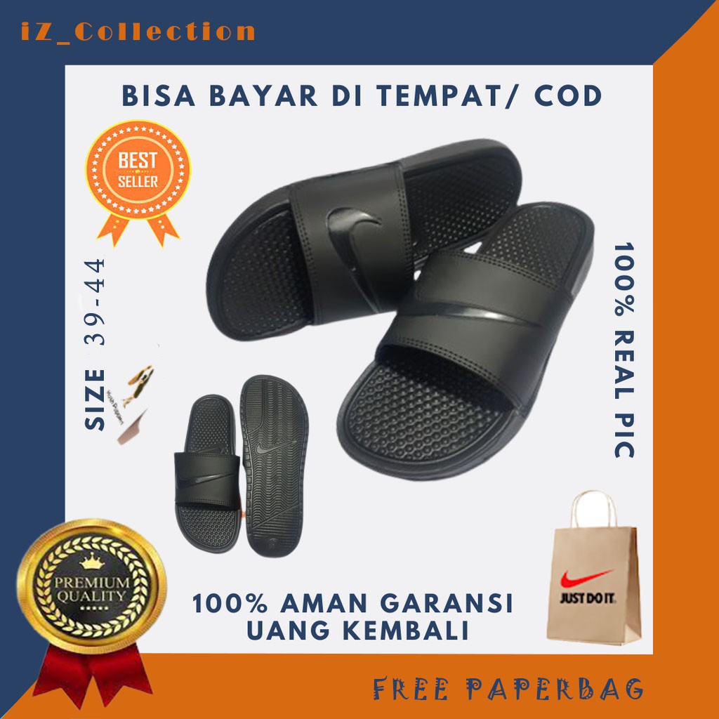 Sandal | Sendal Slide Selop Slop on Karet Nike Pria Wanita | C04