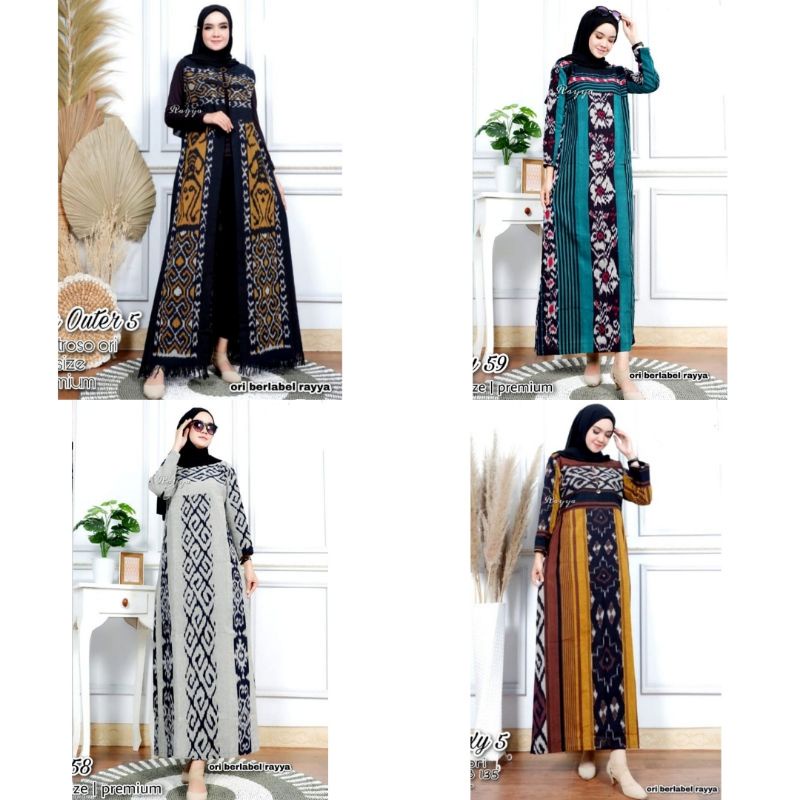 OUTER DAN GAMIS TENUN TROSO ORI