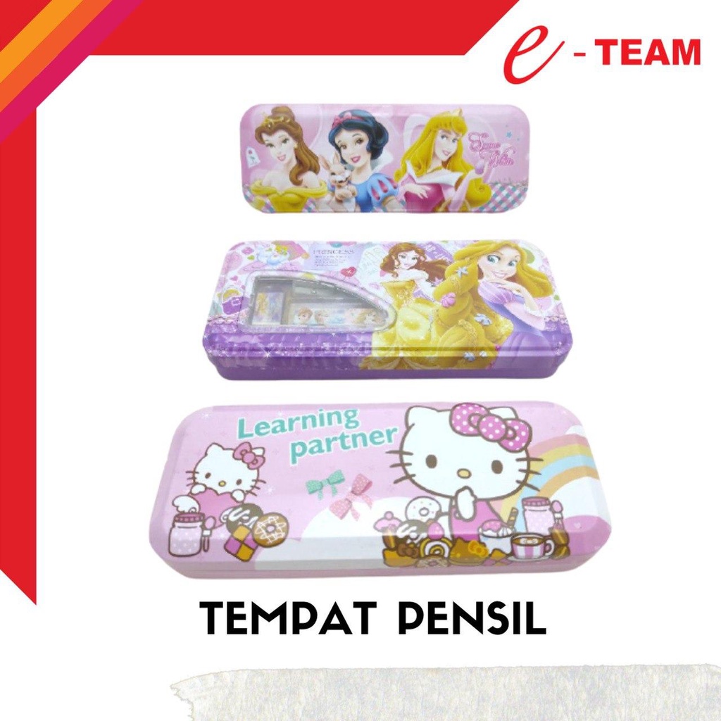 

TEMPAT PENSIL ANAK KOTAK PENSIL ANAK PEREMPUAN CEWEK KALENG KARAKTER
