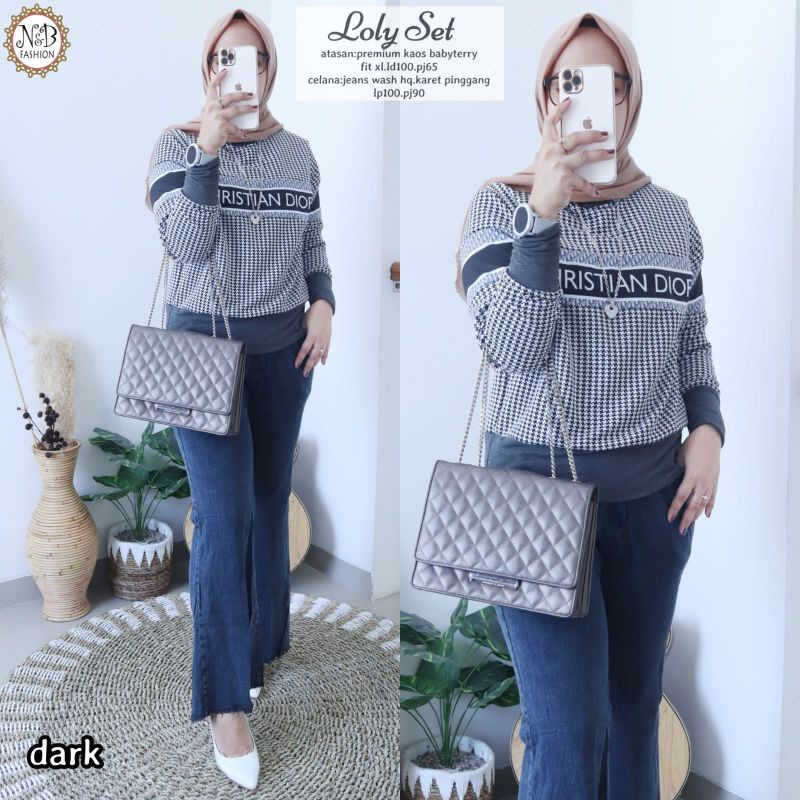 LOLY SET N&B FASHION
