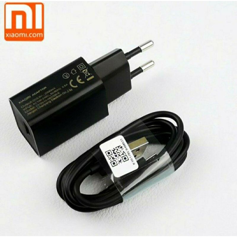 TC TRAVEL CHARGER XIAOMI FAST CHARGING ORIGINAL TYPE-C AND MICRO USB CABLE