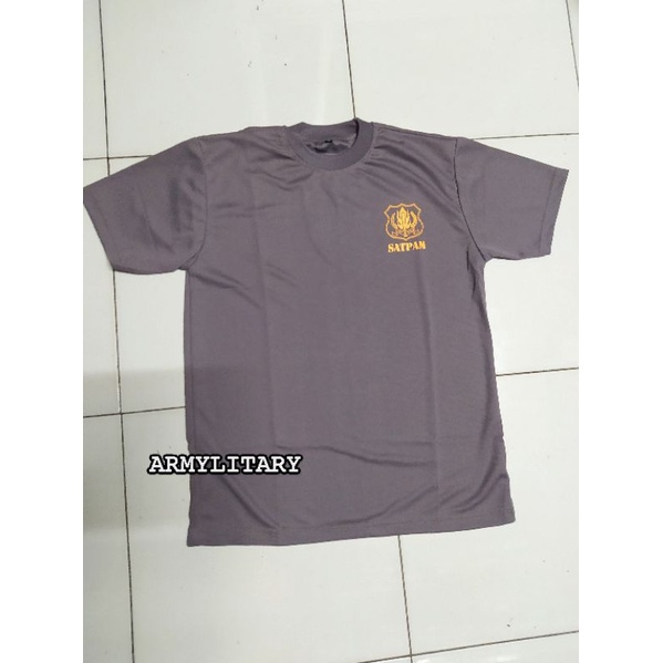 KAOS SATPAM DRYFIT