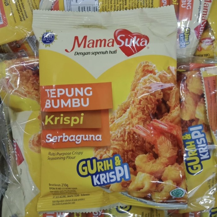 

MAMASUKA TEPUNG BUMBU KRISPI SERBAGUNA 210g