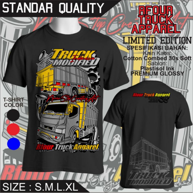 Kaos Canter Mania / Kaos Truk Anti Gosip / Kaos Truk Oleng 2020 / Kaos Truk New Tawakal 5