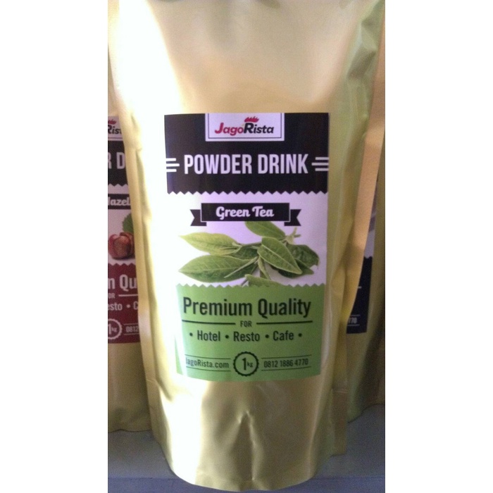 

DISKON - (BISA COD) Bubuk Minuman Premium Matcha Green Tea 1 kg