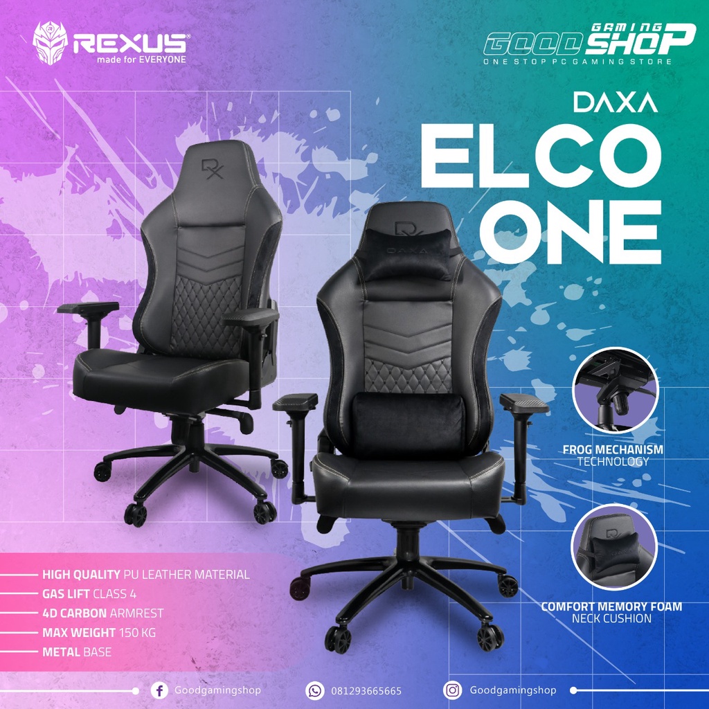 Rexus Daxa Elco One DX-EC1 / DX EC1 - Gaming Chair