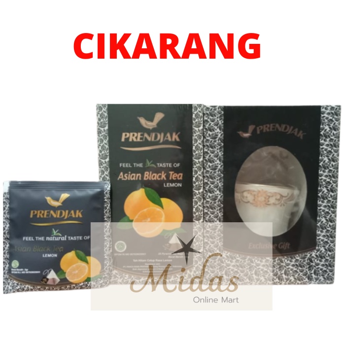

Prendjak Premium Asian Black Tea Lemon Amplop