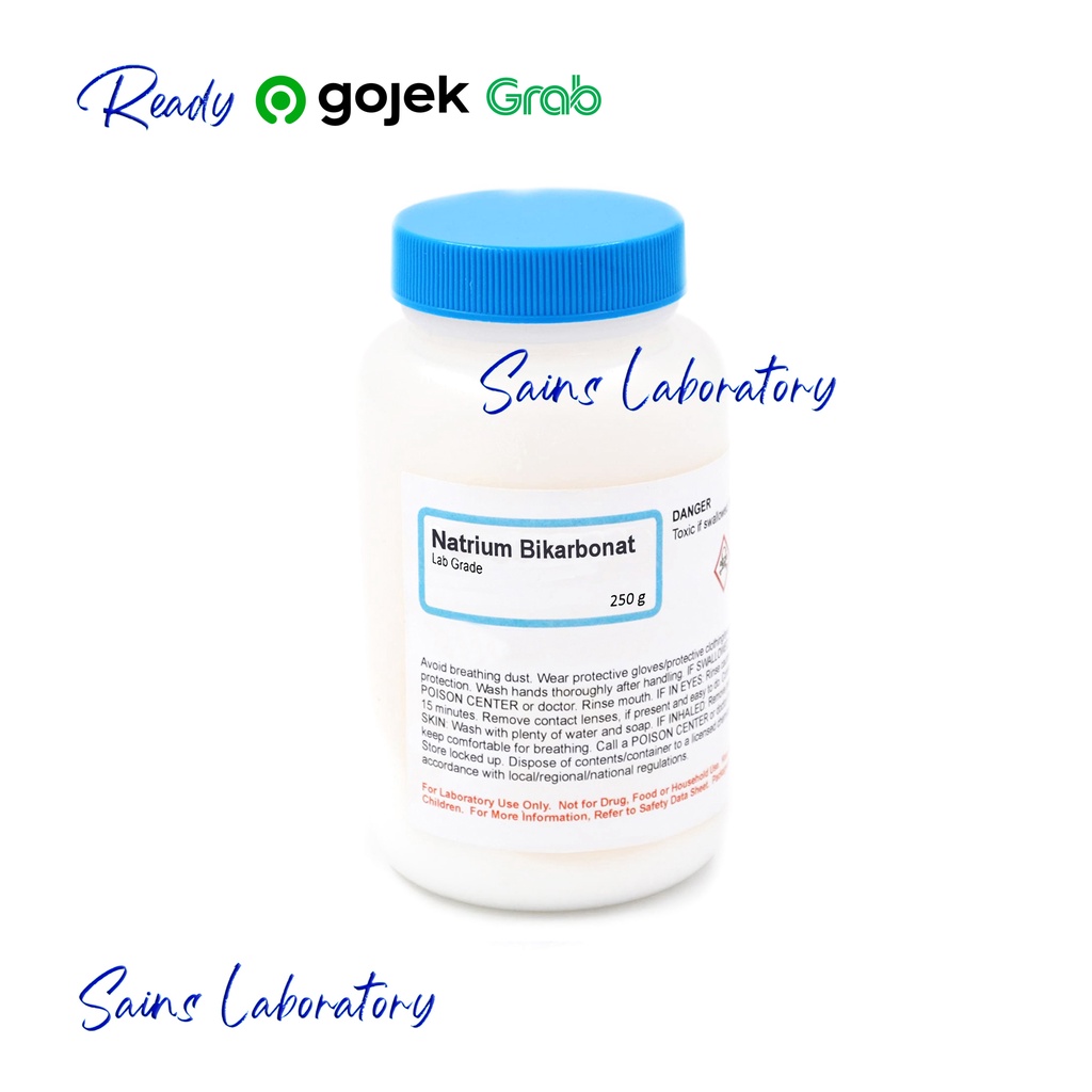 

Sodium Bicarbonate Soda Kue Natrium Bikarbonat Baking Soda NaHCO3 250 gr Serbuk Original Laboratory