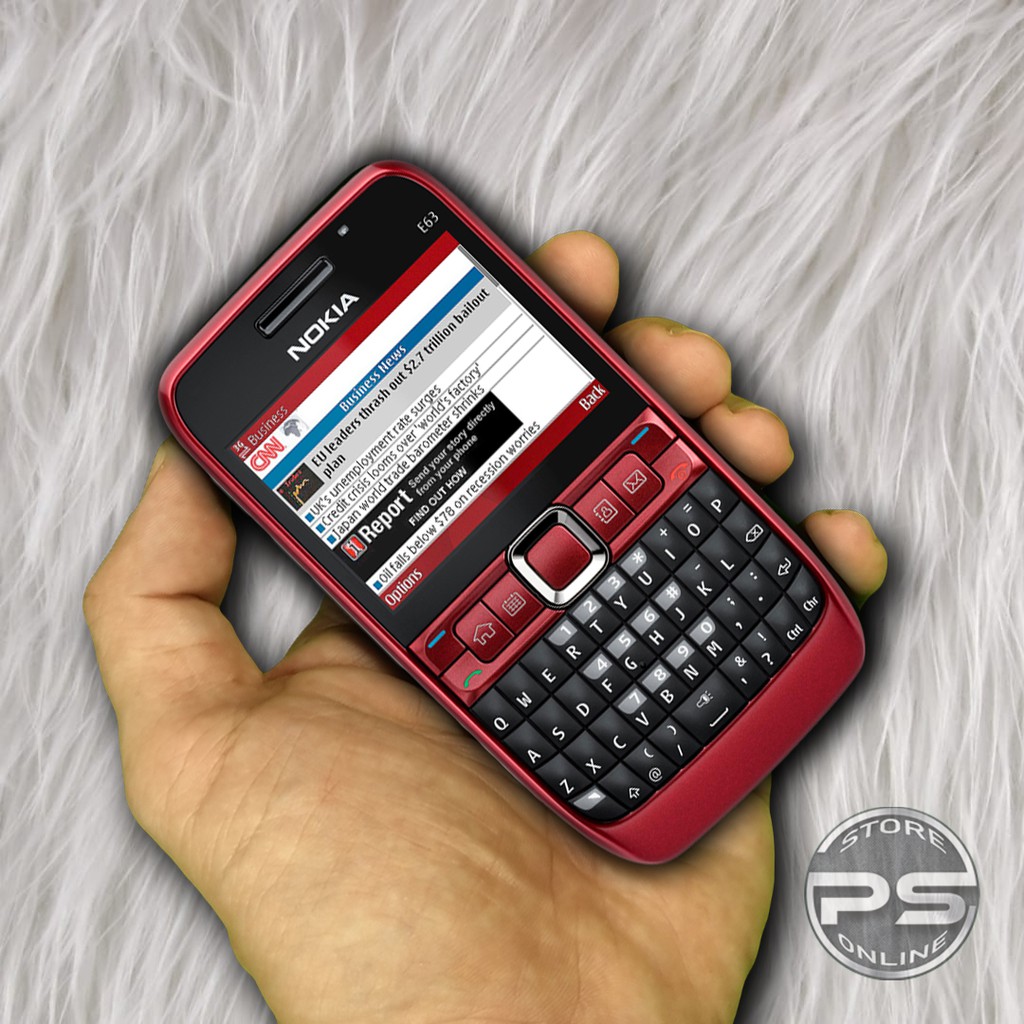 HP Nokia E63 - HP Jadul - HP Qwerty Legenda - Aplikasinya sangat lengkap -Jaringan Telkomsel-4