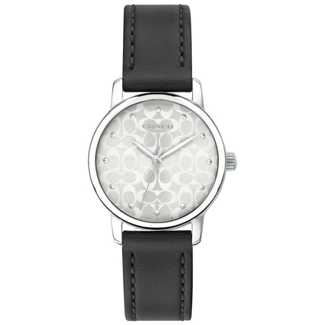 jam coach original leather watch black 14503403