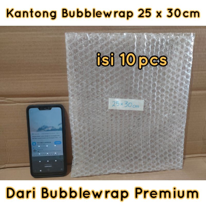 

Kantong Bubble Wrap 25 x 30cm Bubblewrap Bag