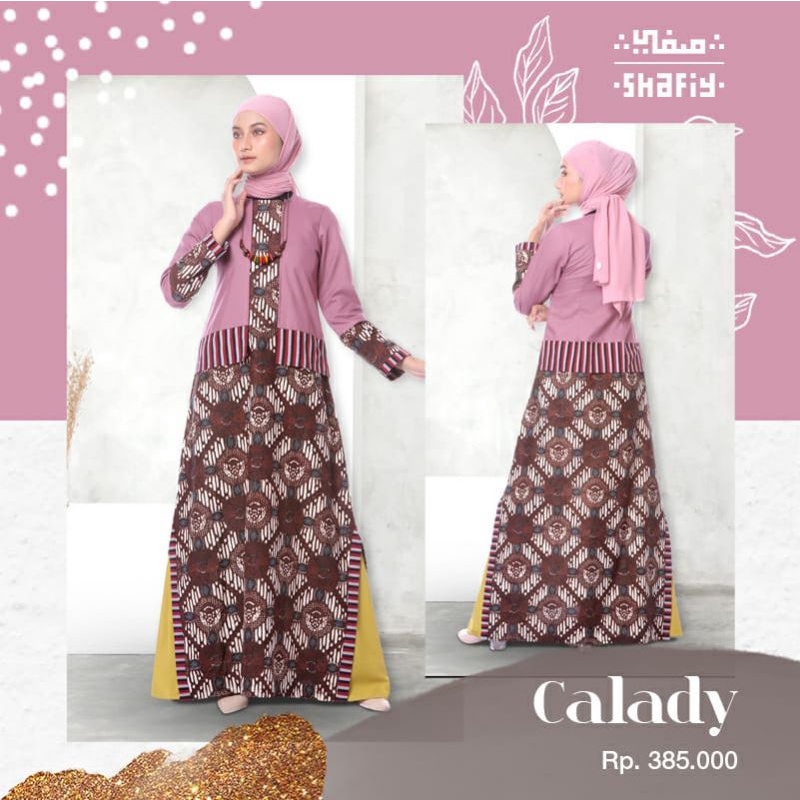 Shafiy Batik Gamis Etnik GBL Calady