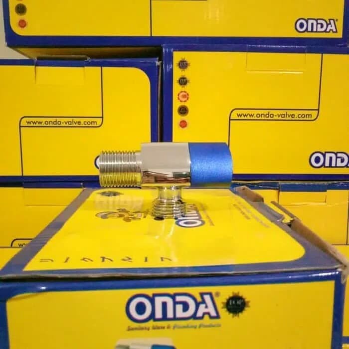 ONDA Stop Kran Cabang Closet JF-10 GA BIRU I Keran Air Jet Shower dan Closet Duduk Kamar Mandi JF10