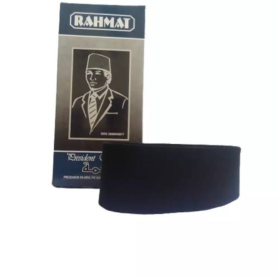 Peci Kopeah Songkok Nasional Rahmat Kopiah Hitam Polos Exclusive Songkok Dinas