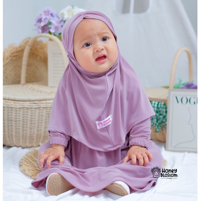 HoneyBlossom - gamis anak / gamis anak perempuan / gamis anak 2 tahun lylia series