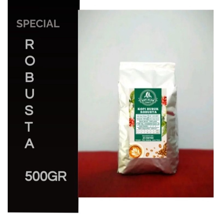 

(PROMO) KOPI BUBUK ROBUSTA SPECIAL - 500gr
