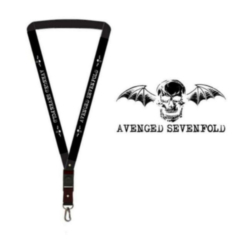 

TALI LANYARD GANTUNGAN AVENGED SEVENFOLD | KUNCI | BAND | LOGO | ID CARD | HP | FLASHDISK | KARTU NAMA