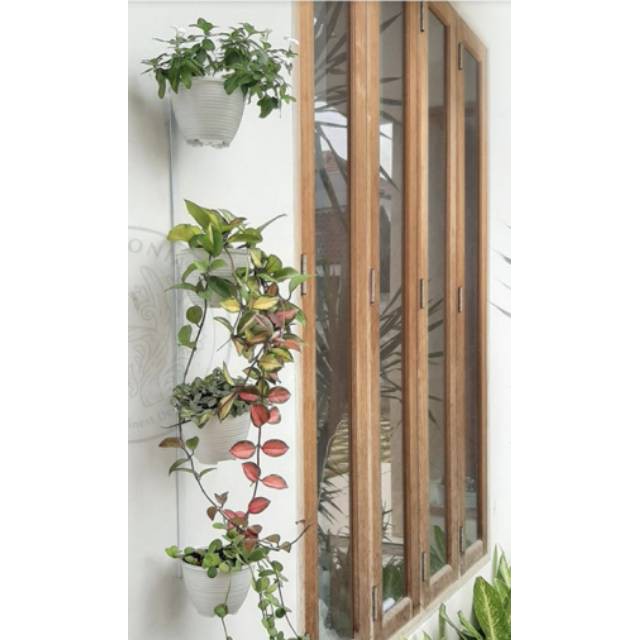 Gantungan Pot Pagar/Standing Pot Pagar/Cantolan Pot/Gantungan Pot Minimalis/Gantungan Pot Besi Murah