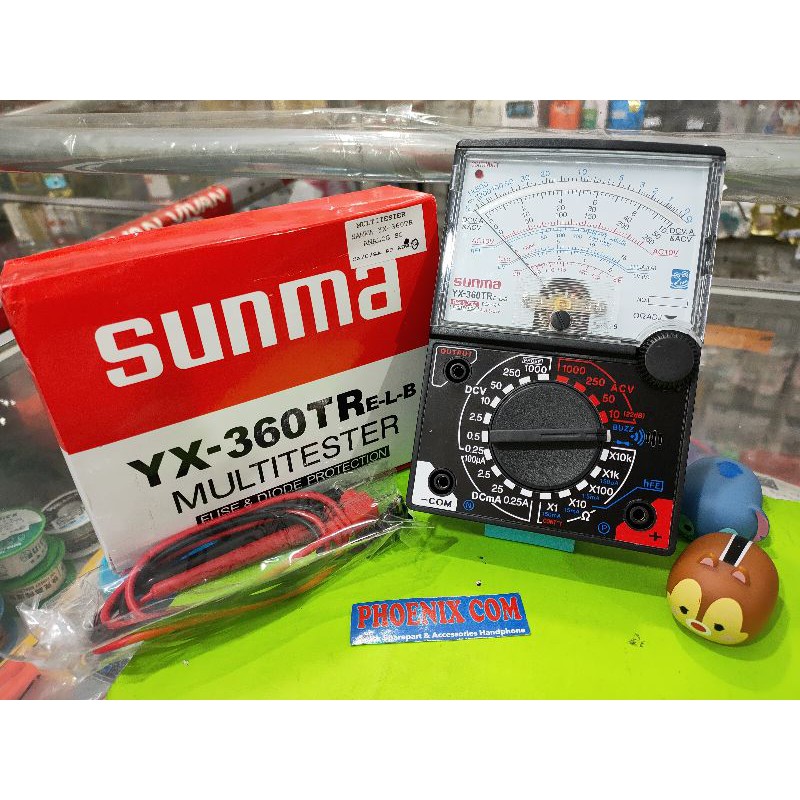 MULTITESTER SUNWA YX-360TR BONUS KABEL/MULTITESTER SAMWA YX-360TR BONUS KABEL