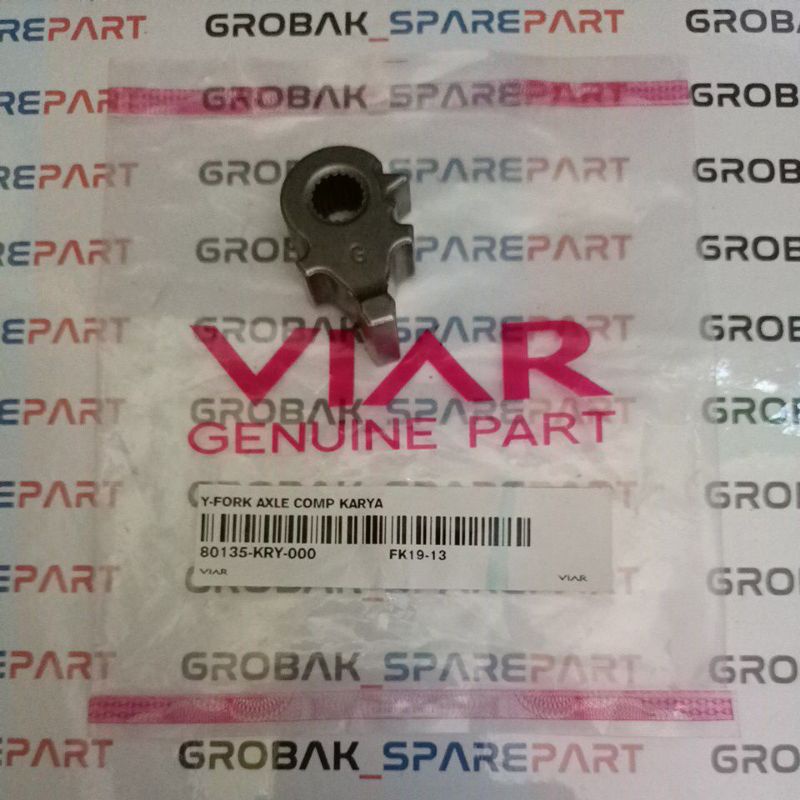Fork Axle Comp (Gearbox) Tuas dalam Pemindah Girbok Maju Mundur Viar Karya Radiator, Original
