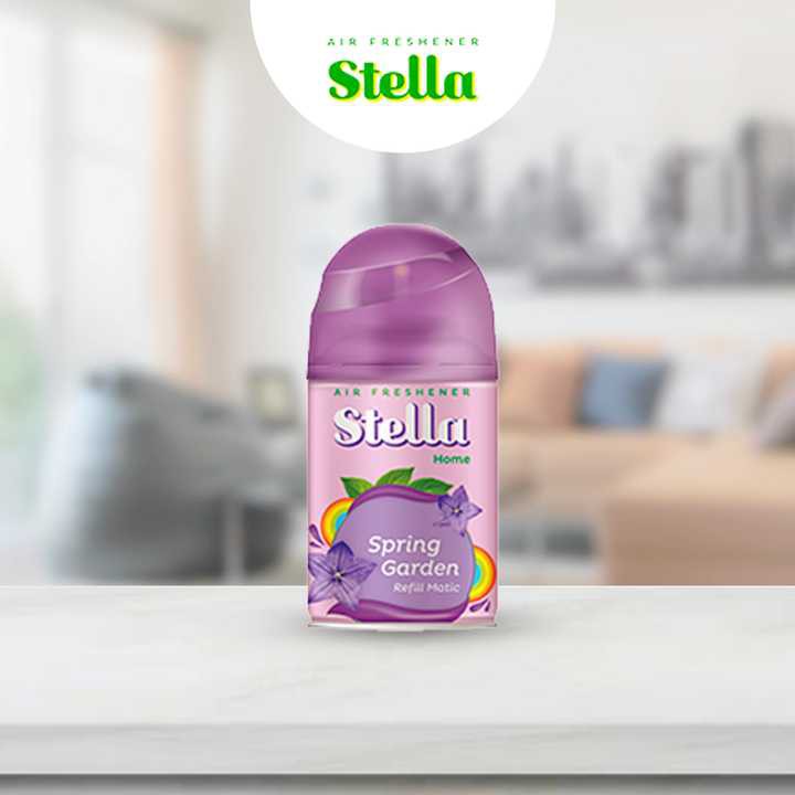 Stella Matic Refill Pengharum Ruangan Spring Garden 225ml