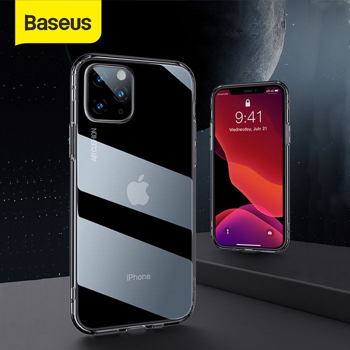 BASEUS CASE IPHONE 11 PRO MAX SOFTCASE IP 11 PRO CASING HP IPHONE 11 TRANSPARAN CLEAR