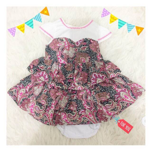 Dress bayi import | dress merek gymboree | gymboree baby
