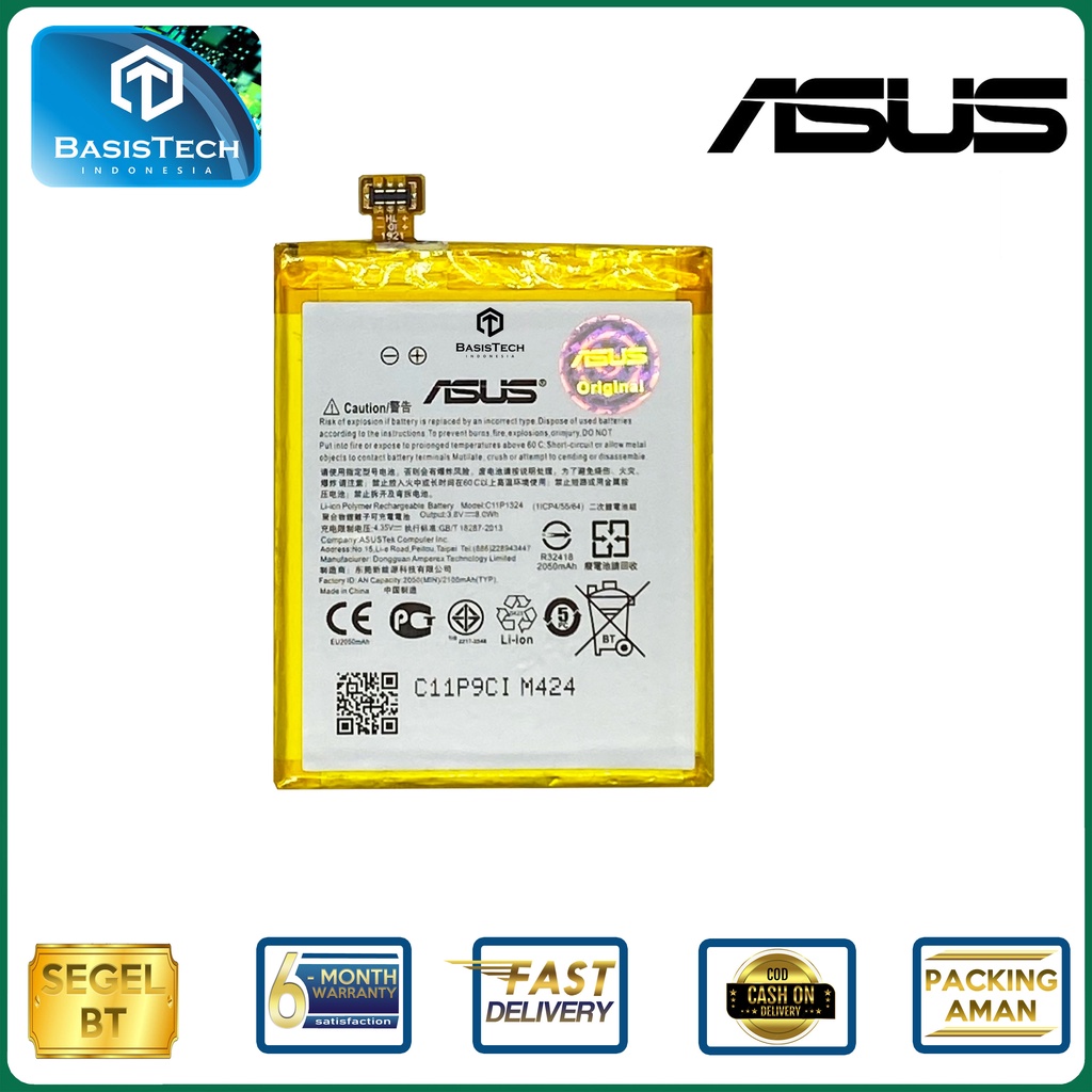 BATERAI ASUS ZENFONE 5 A500 A500G A500CG A500KL A501CG T00F T00J - C11P1324 - ORI99