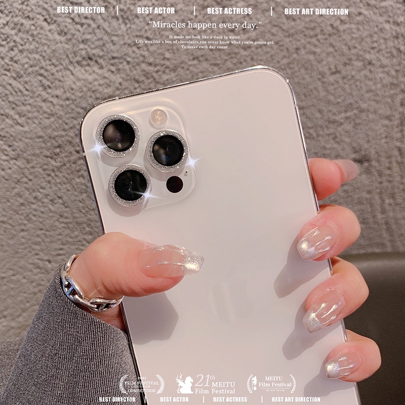 Stiker Pelindung Lensa Kamera Untuk iPhone 12 12pro 12 pro max