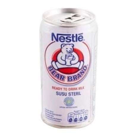

NESTLE BEAR BRAND Susu Sapi Logo Beruang Siap Minum Kaleng 189ml