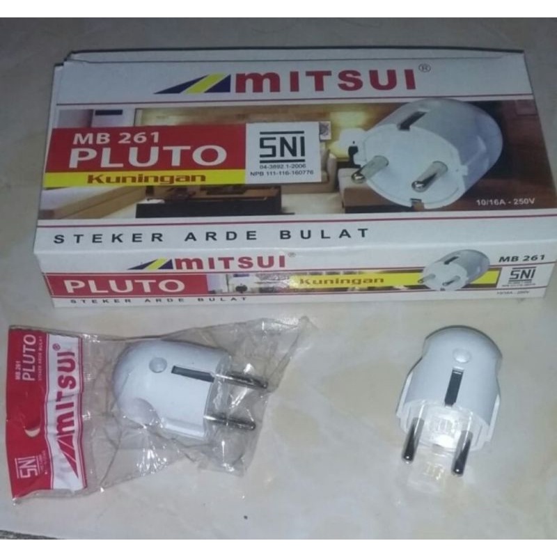 STEKER MITSUI ARDE BULAT MB218 PLUTO kuningan SNI ORIGINAL