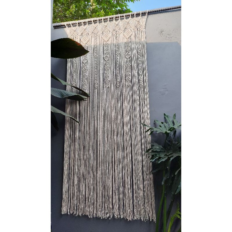 Tirai Macrame / Gorden Macrame / Tirai Benang / Curtain
