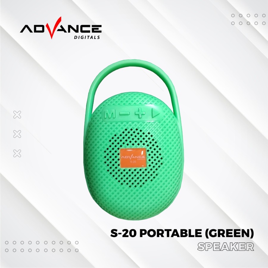 Speaker Portable Bluetooth Advance S20 SPEAKER ADV S20 NEW