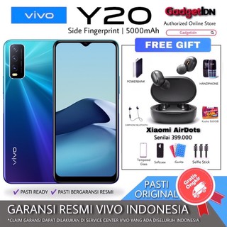 VIVO Y20 3/64 GB GARANSI RESMI | Shopee Indonesia