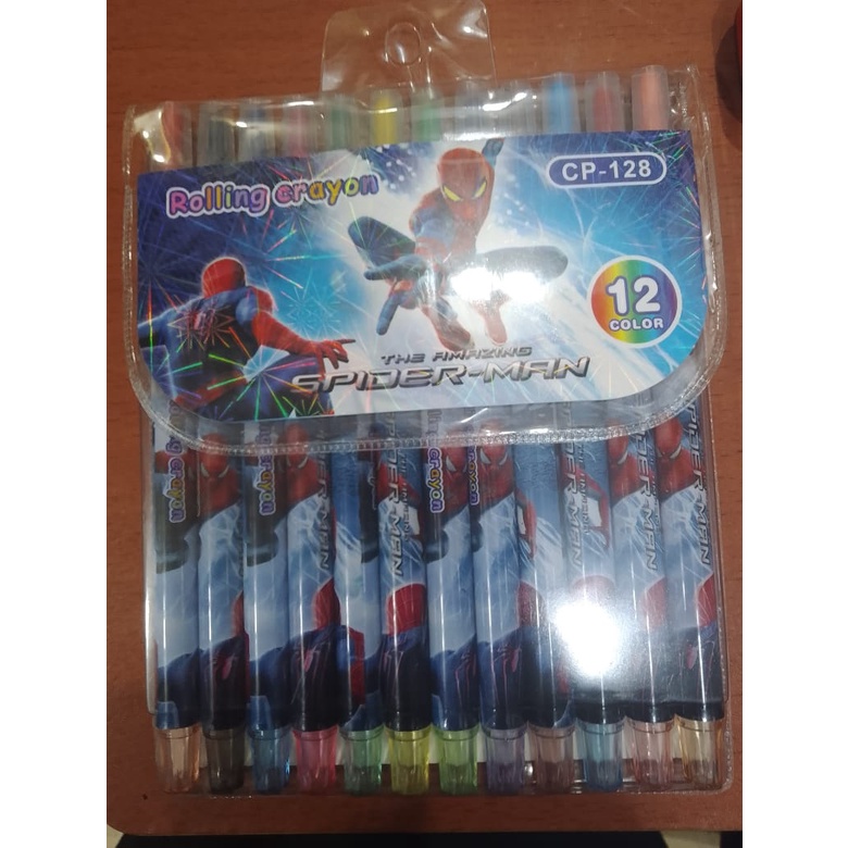 

Crayon Putar Warna (12 Crayon ) gambar spiderman