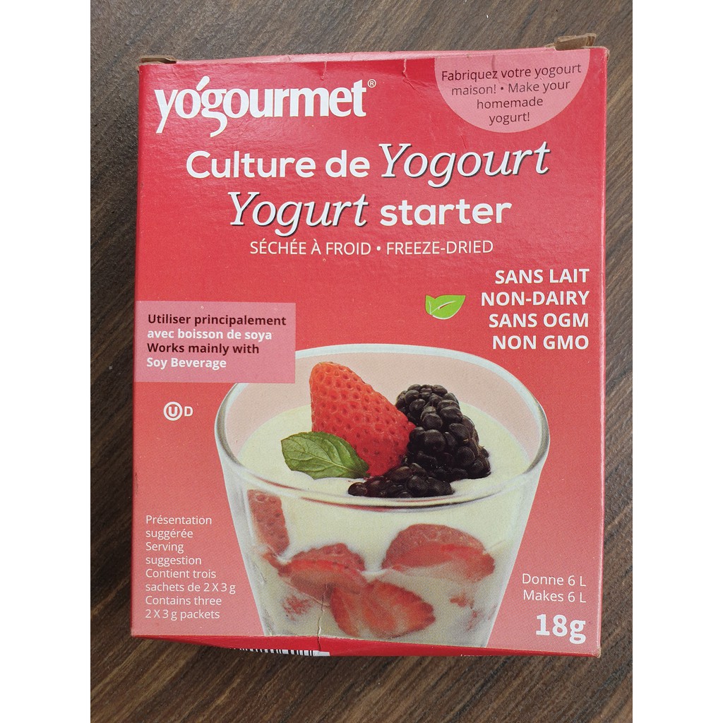 Bibit Yogourt Yogourmet Non -Dairy 3 gram x 2 saset